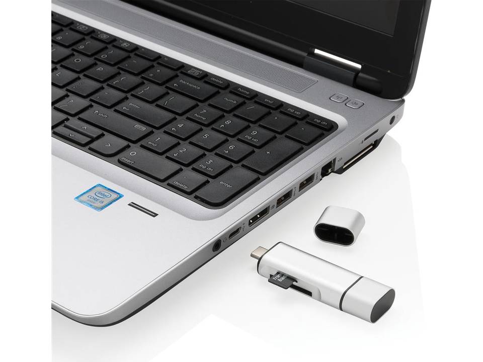 Universal card reader with type C 9