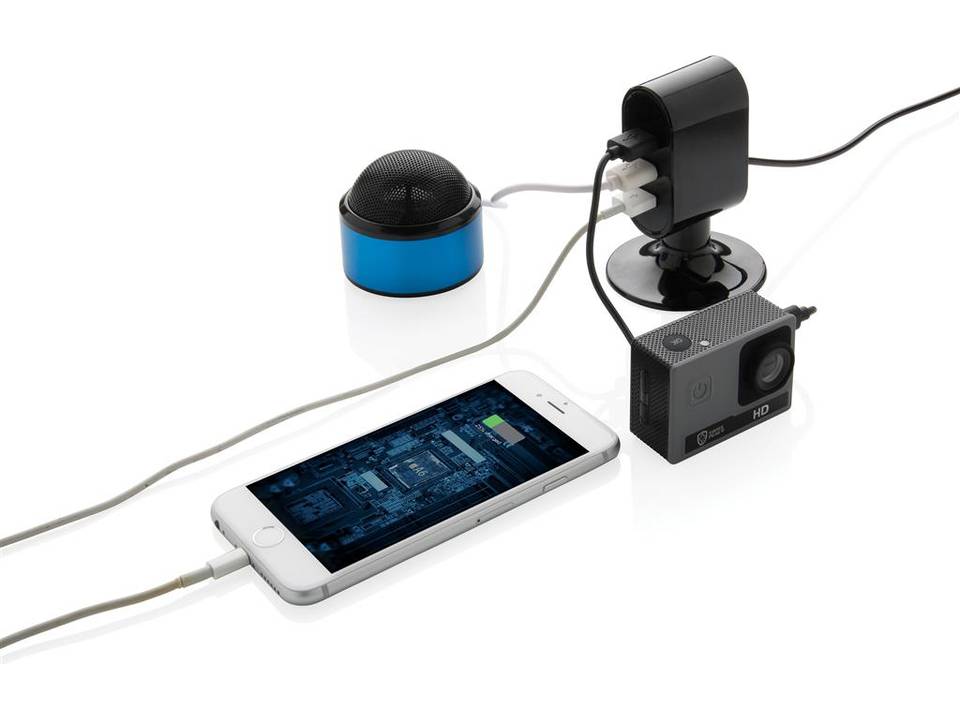 3 port USB desk charger 12