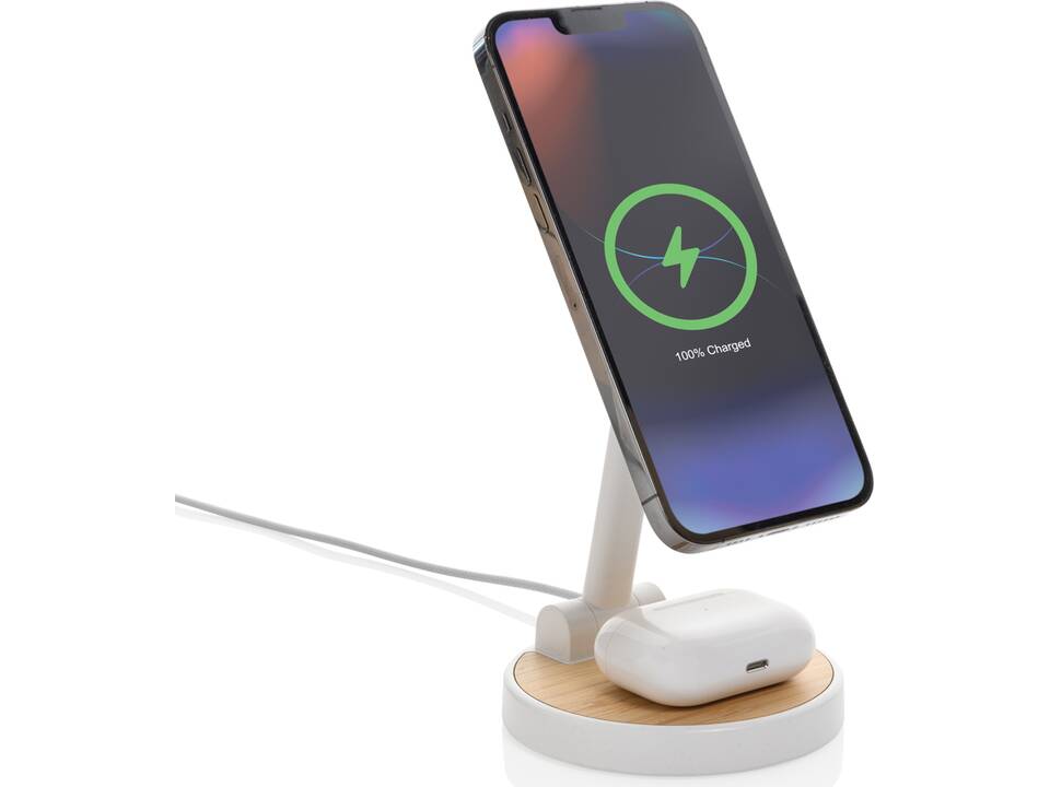 Ontario RCS rplastic 15W magnetic charging 2 in 1 stand 1