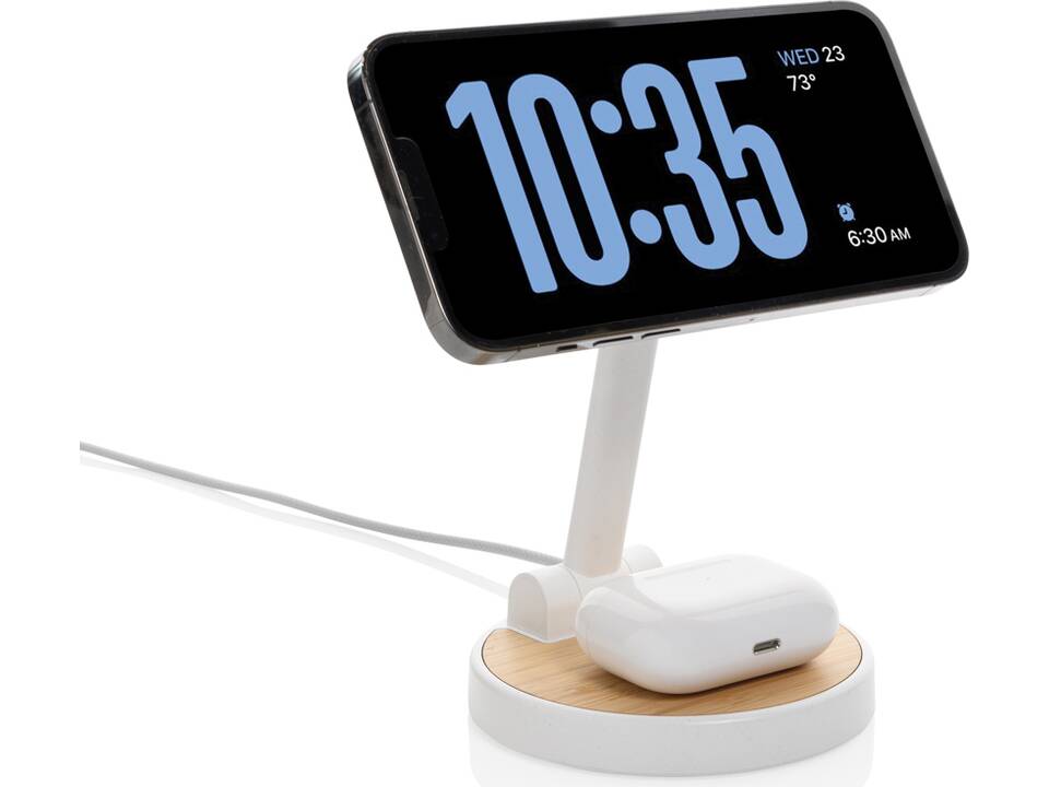 Ontario RCS rplastic 15W magnetic charging 2 in 1 stand 2