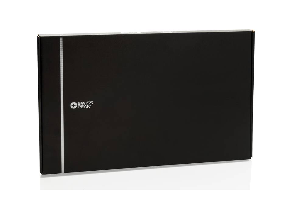 Swiss Peak 15W magnetic charging laptop sleeve 14-15,6" 12