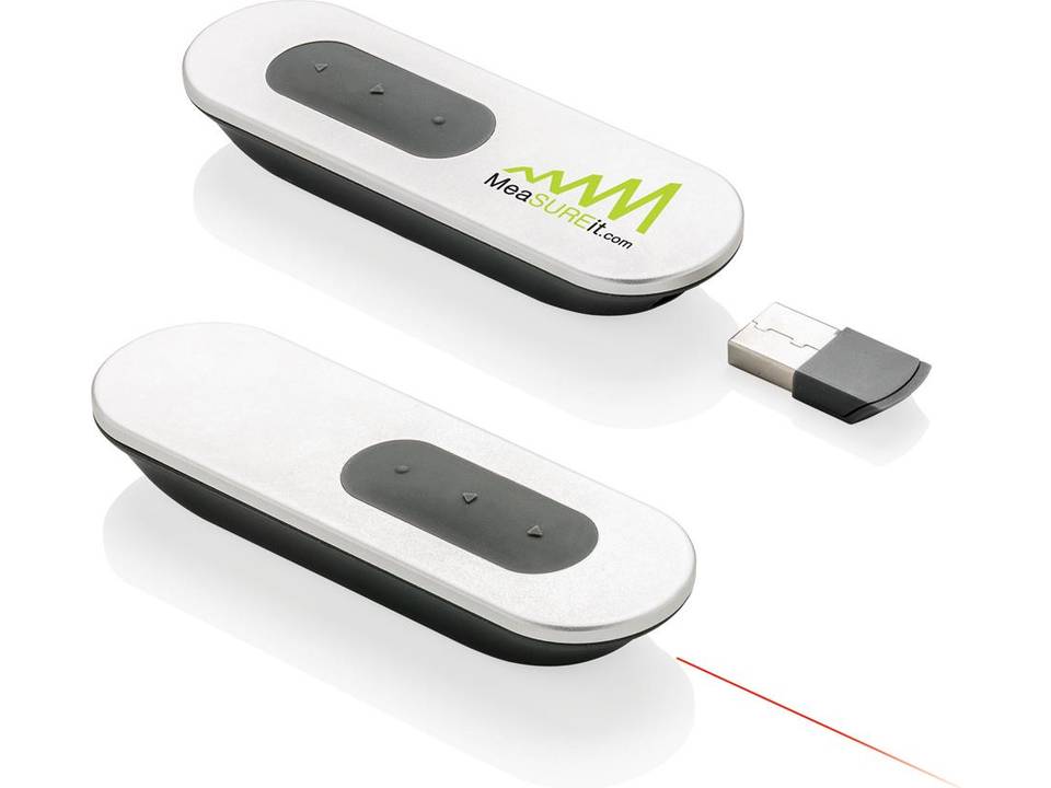 Flat laser pointer and presenter 7