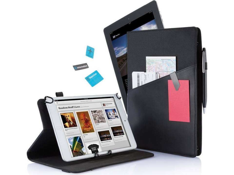 Komo 7-8” universal leather portfolio 2