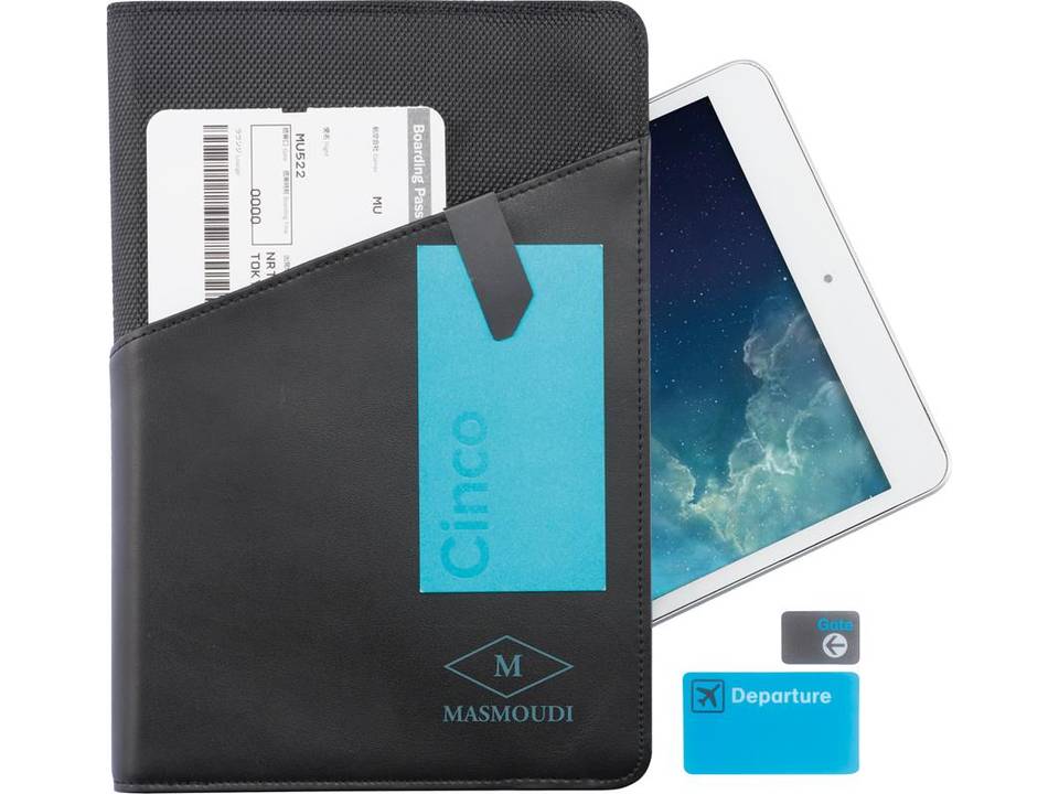 Komo 7-8” universal leather portfolio 17