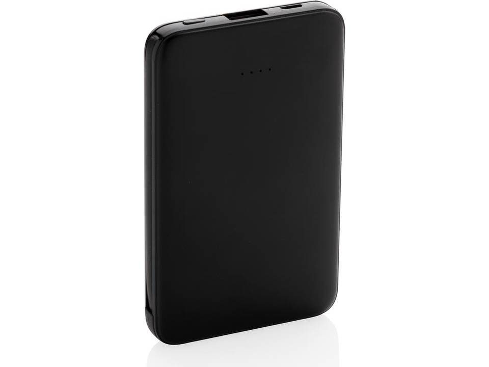 Pocket Powerbank with integrated cables - 5000 mAh 11