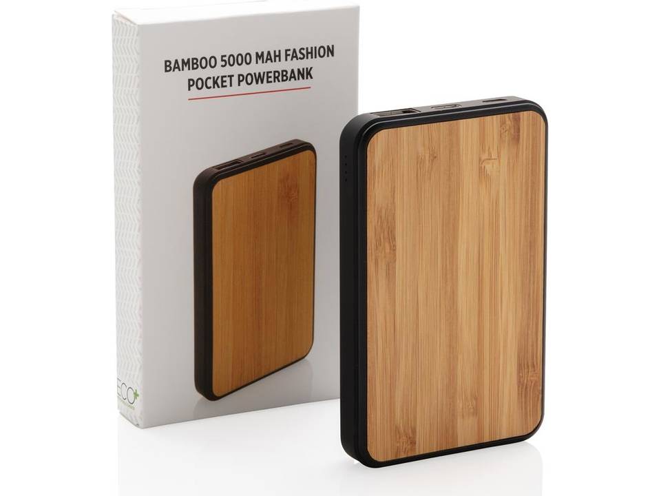 Bamboo 5.000 mAh Fashion Pocket Powerbank 7