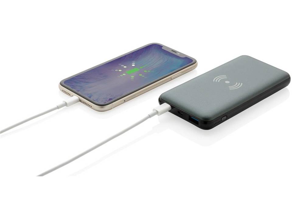 10.000 mAh Fast Charging 10W Wireless Powerbank with PD 7