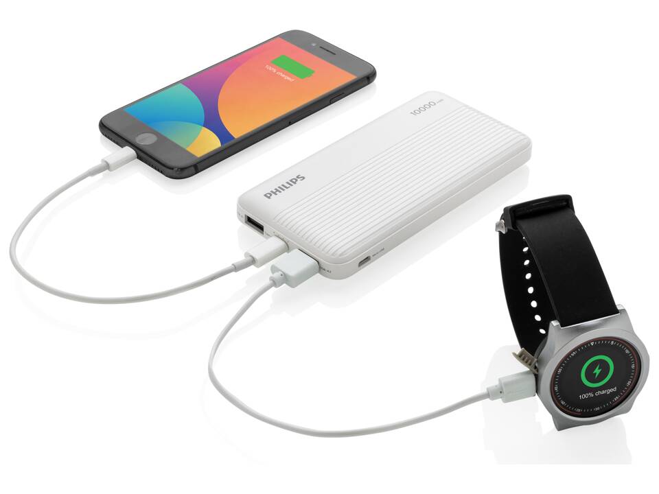 Philips 10.000 mAh slim powerbank 3