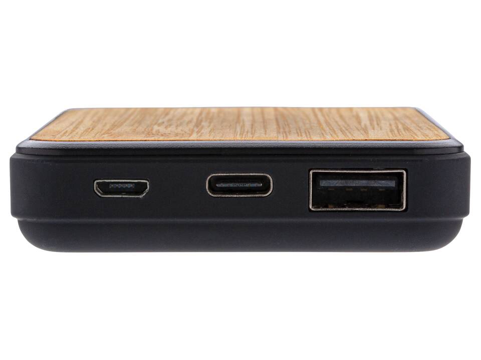 FSC® and RCS recycled plastic 5.000 mAh Powerbank 4