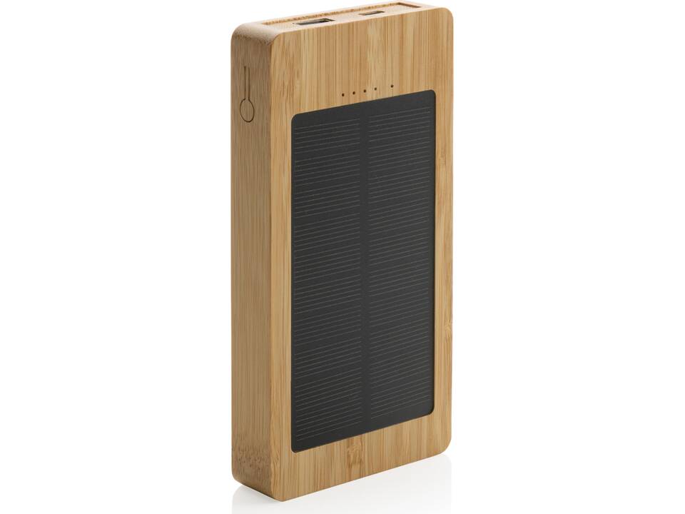 Sunwick 10.000 mAh Bamboo solar powerbank 3