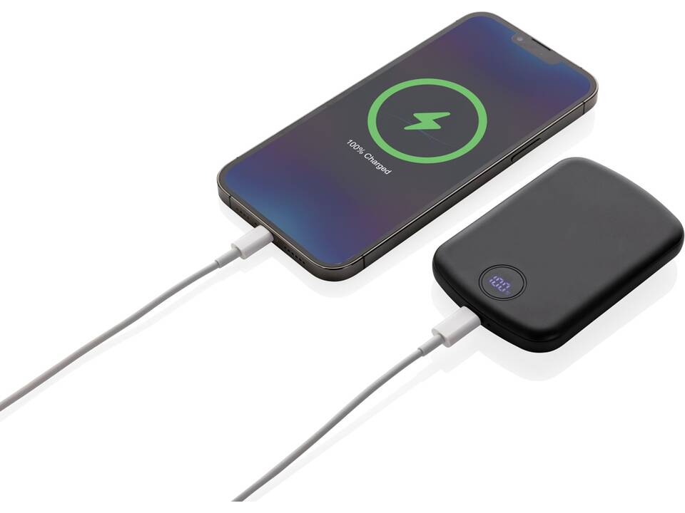 MagBoost RCS recycled plastic 5000 mah magnetic powerbank 4