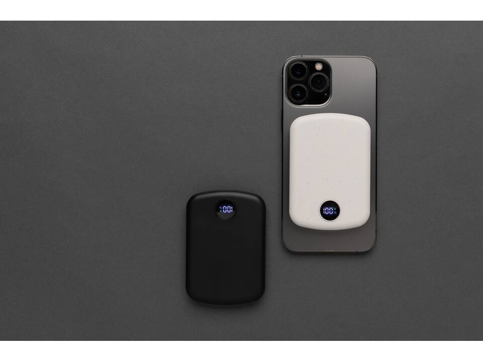 MagBoost RCS recycled plastic 5000 mah magnetic powerbank 10