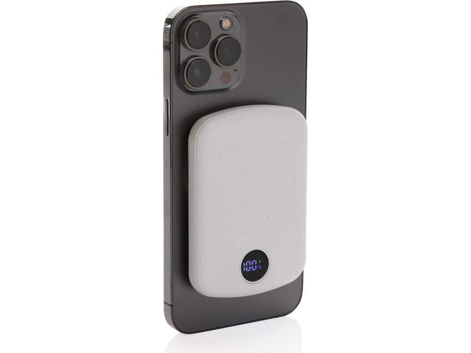 MagBoost RCS recycled plastic 5000 mah magnetic powerbank 14