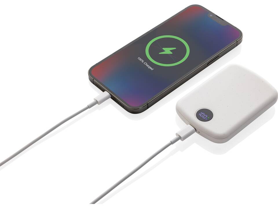 MagBoost RCS recycled plastic 5000 mah magnetic powerbank 15