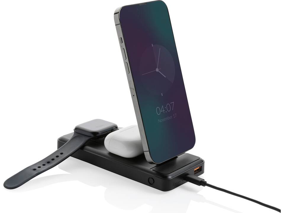 Fenwick RCS recycled plastic 10000mah  3 in 1 fast powerbank 4