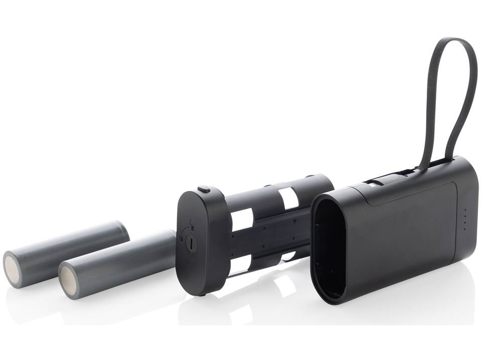 CycleCell 10,000 mah removable battery powerbank 8