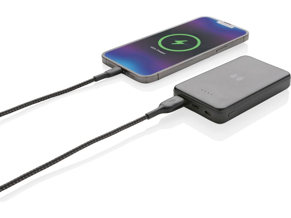 RCS recycled plastic 5.000 mAh 5W wireless powerbank 3