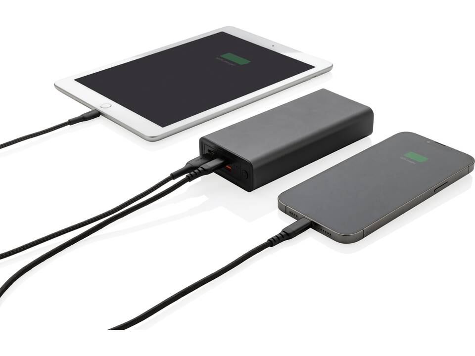 Terra RCS recycled 20W aluminum powerbank 20.000 mAh 3