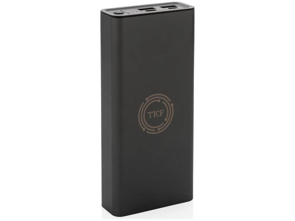 Terra RCS recycled 20W aluminum powerbank 20.000 mAh 6
