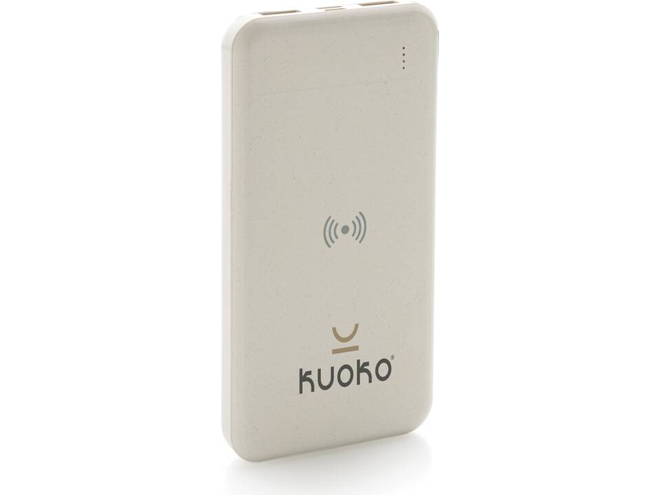 RCS standard recycled plastic wireless powerbank 3