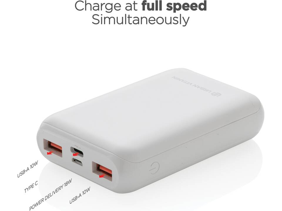 Urban Vitamin Alameda 10.000 mAh 18W PD powerbank 11
