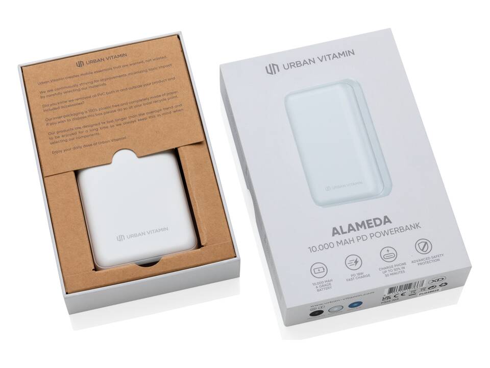 Urban Vitamin Alameda 10.000 mAh 18W PD powerbank 19
