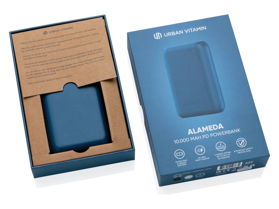 Urban Vitamin Alameda 10.000 mAh 18W PD powerbank 27