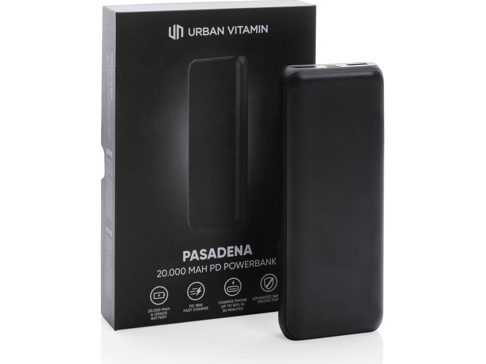 Urban Vitamin Pasadena 20.000 mAh 18W PD powerbank 4