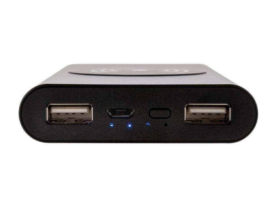 Aluminium 10.000 mAh 5W Wireless Powerbank 3