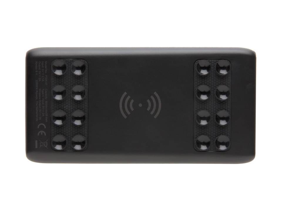 8.000 mAh light up logo wireless powerbank 5