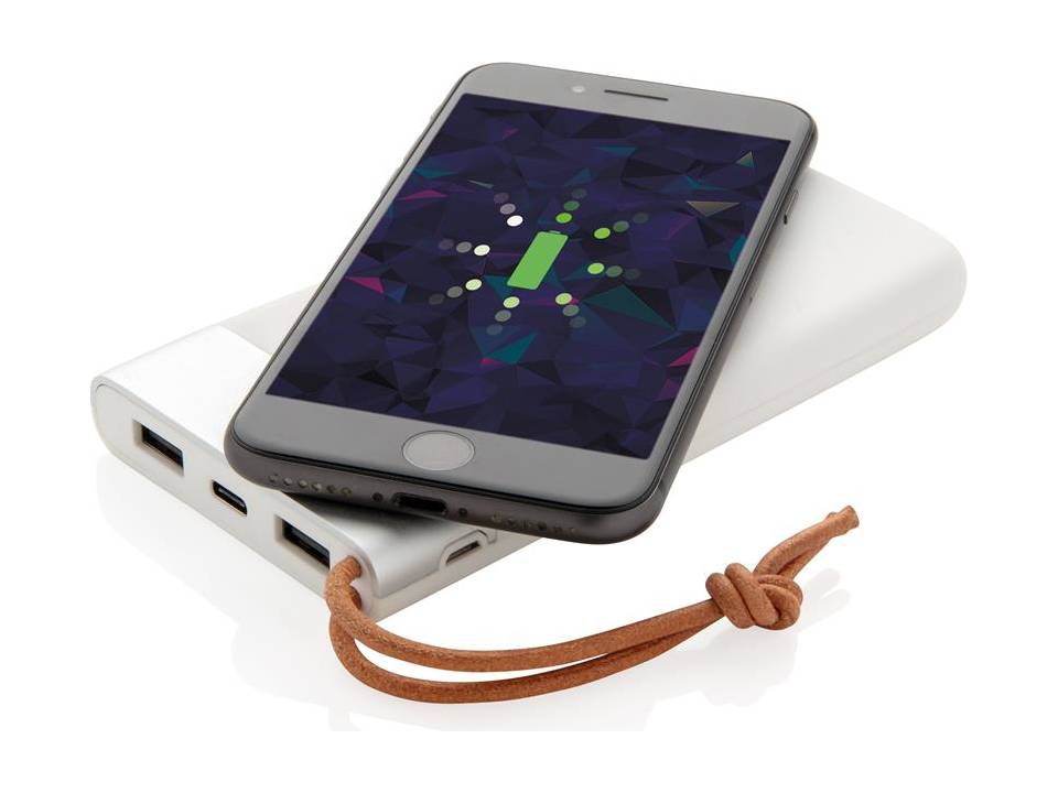 Aria 8.000 mAh 5W wireless charging powerbank 4