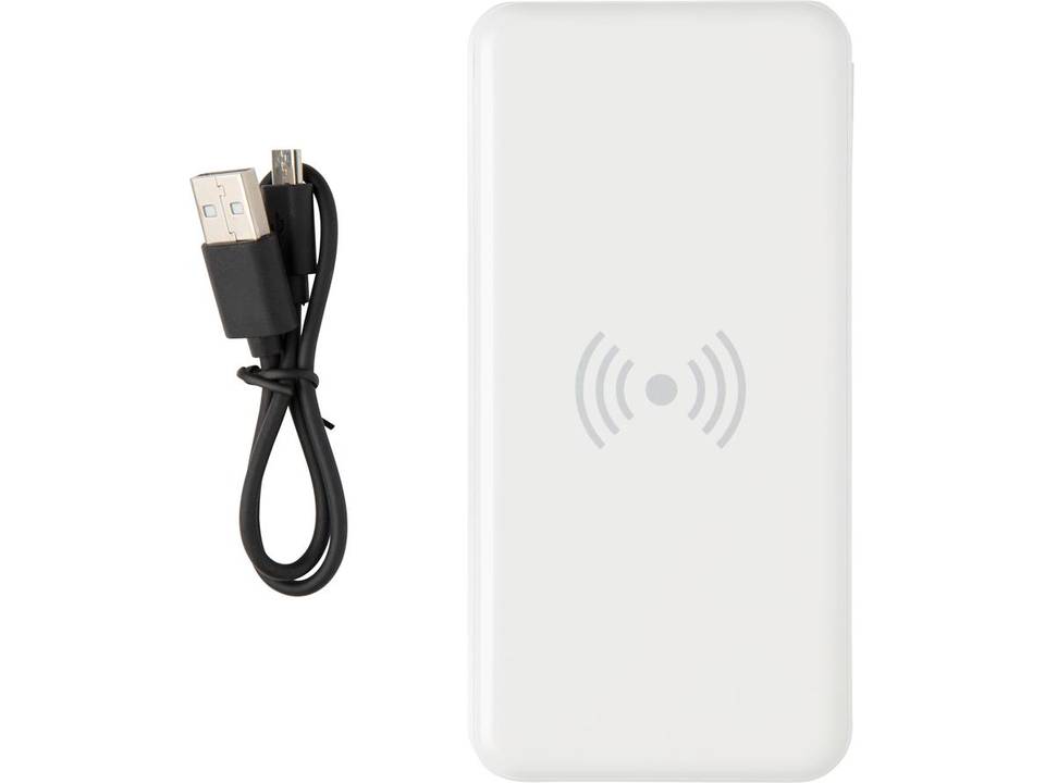 Ultra Thin 4.000 mAh Wireless 5W Charging Powerbank 9