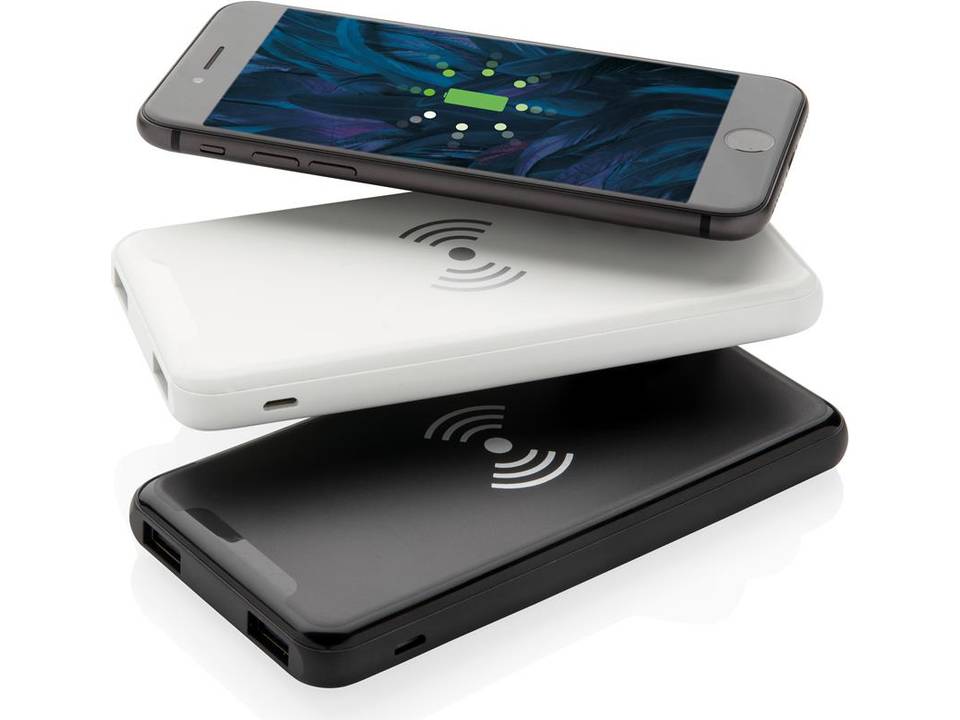 Ultra Thin 4.000 mAh Wireless 5W Charging Powerbank 16