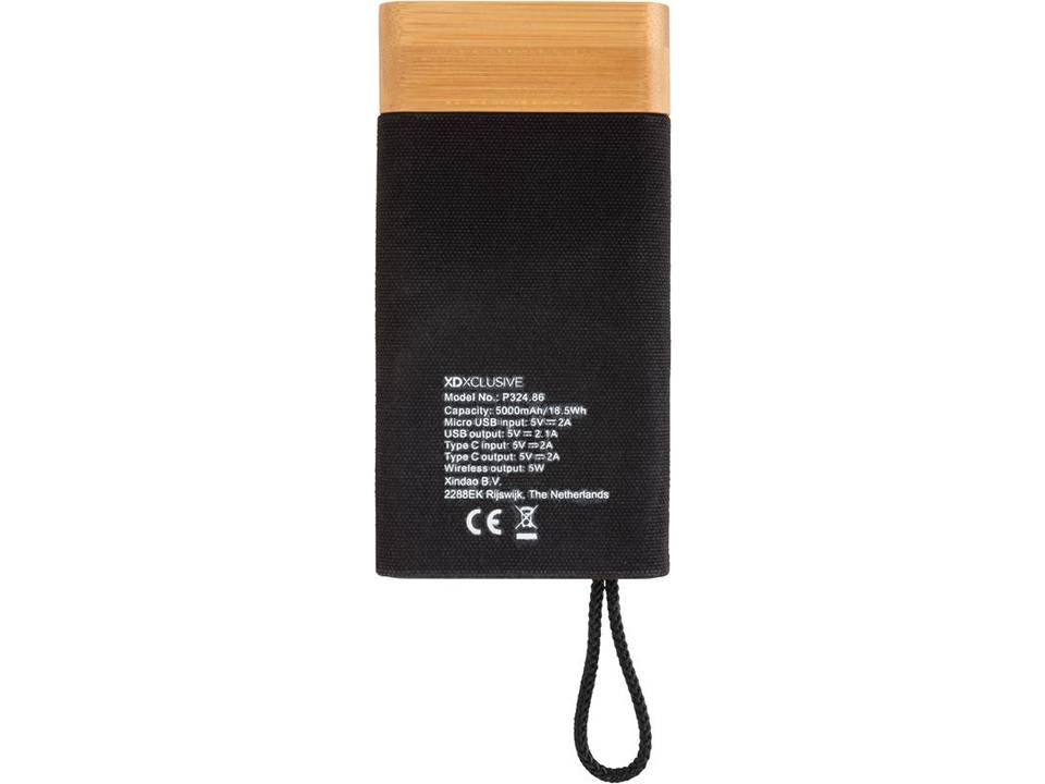Bamboo X wireless charging powerbank 3