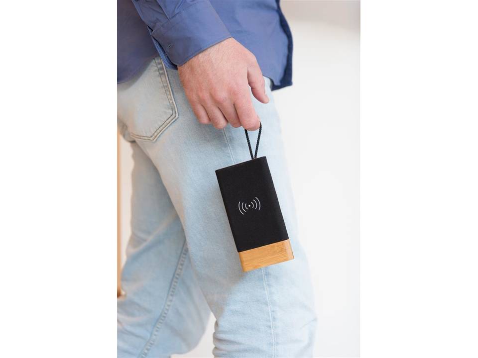 Bamboo X wireless charging powerbank 8
