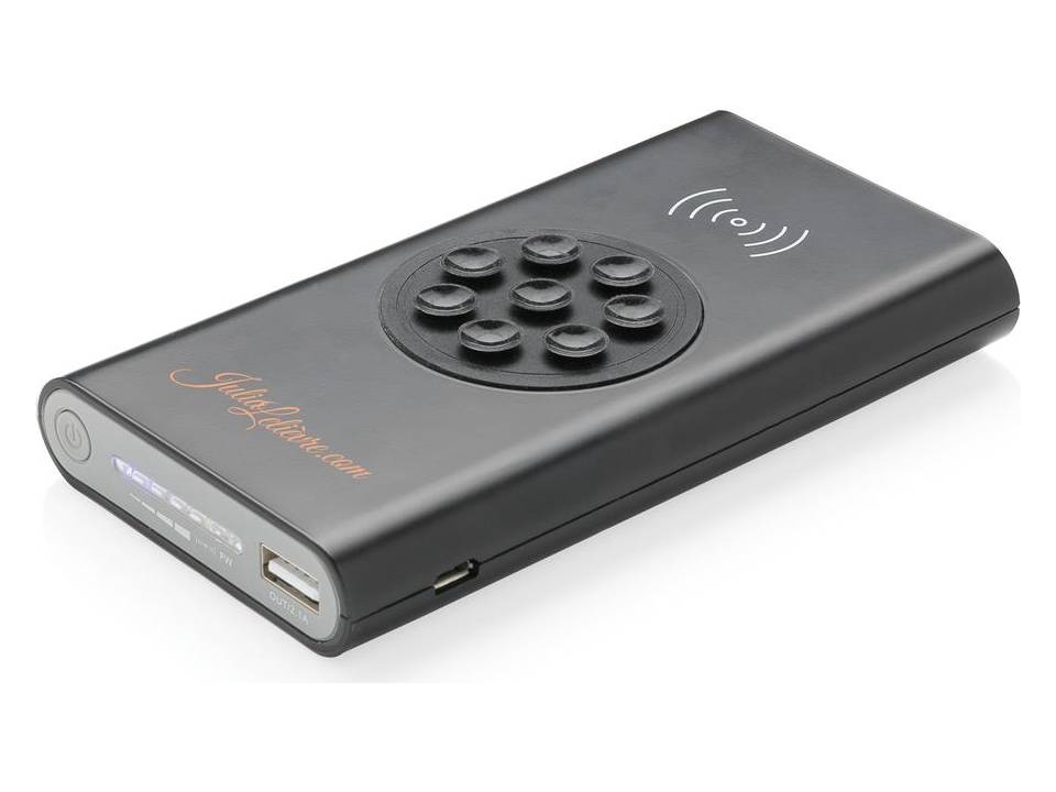 8.000 mAh wireless power bank with type C 10