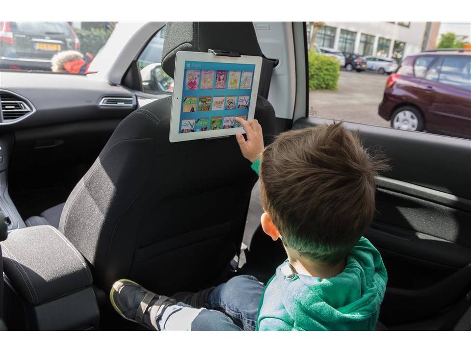 Backseat tablet holder 3