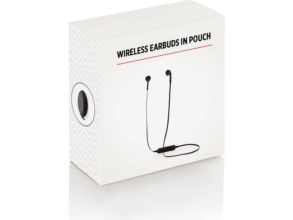 Wireless earbuds in pouch 10