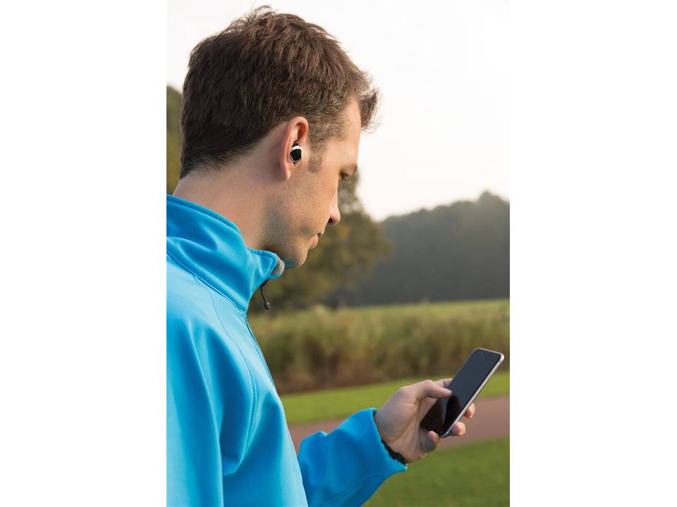 True wireless double earbuds 9