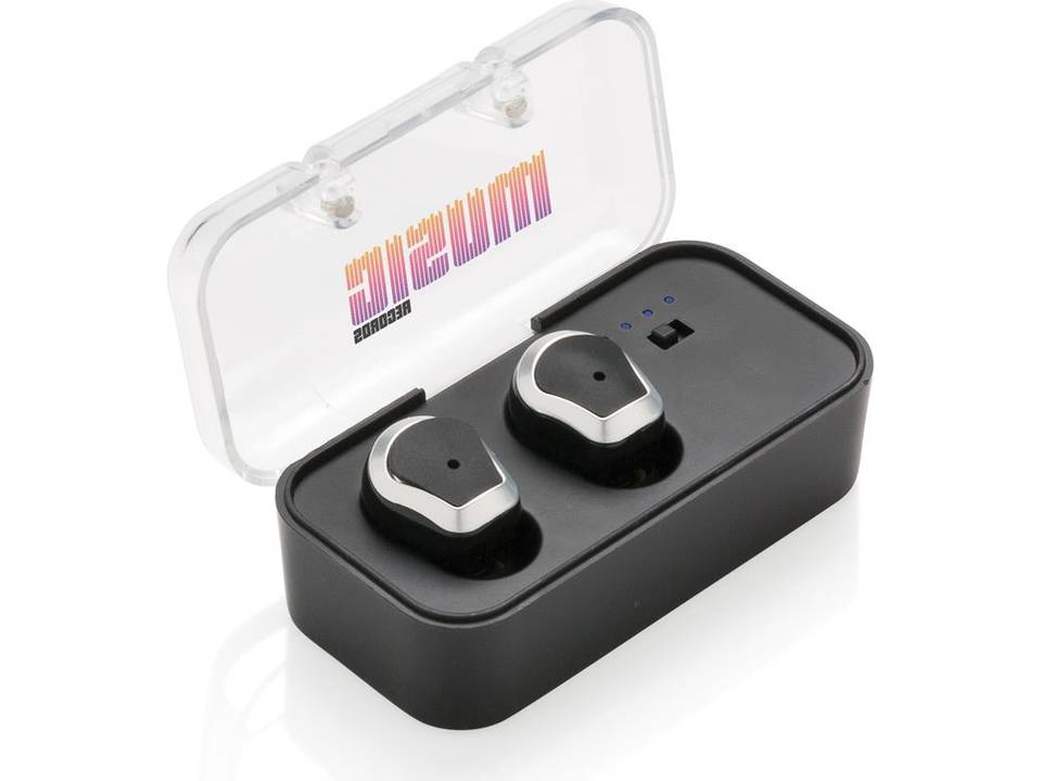 True wireless double earbuds 3