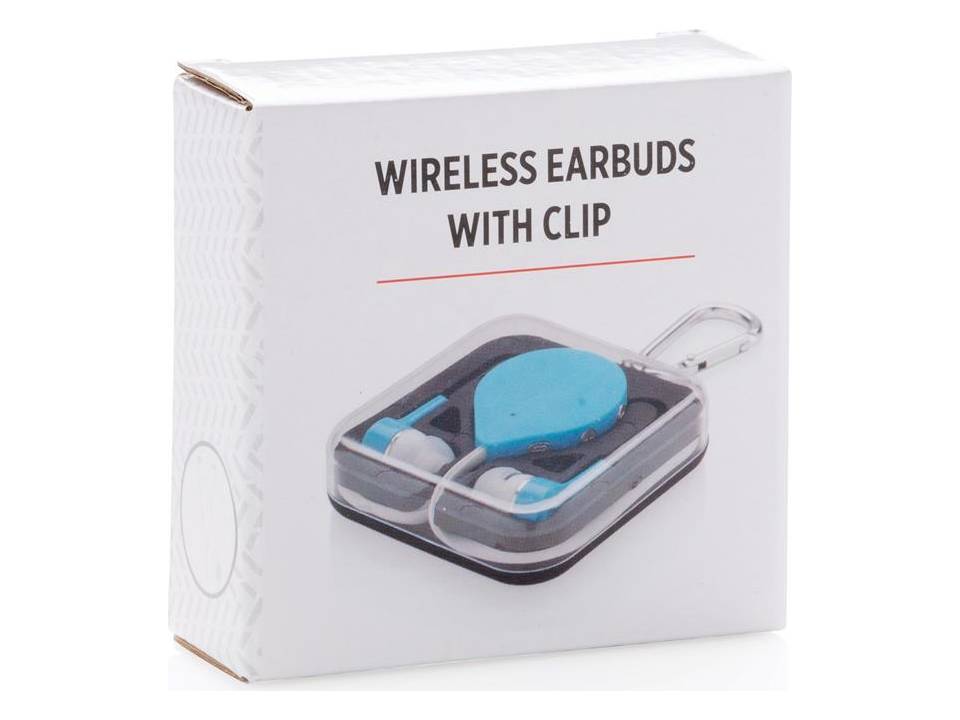 Wireless earbuds with clip 2