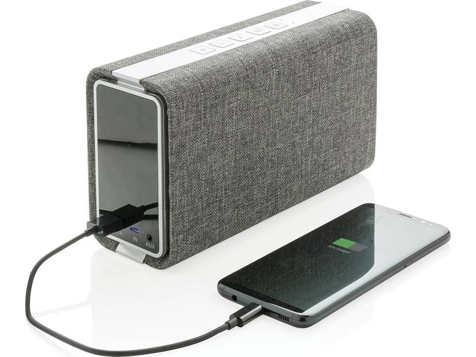 Vogue fabric speaker and powerbank 5