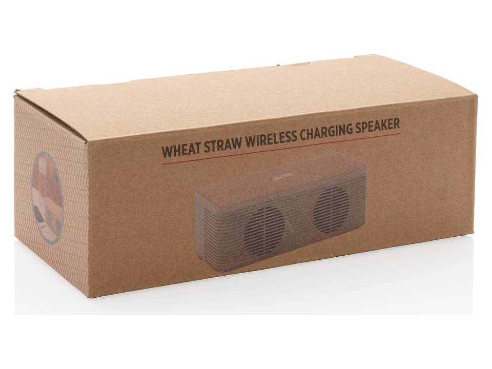 Wheatstraw wireless charging speaker 8