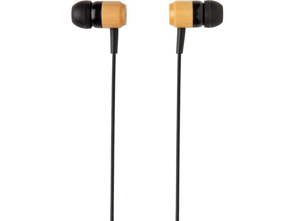 Bamboo wireless earbuds 1