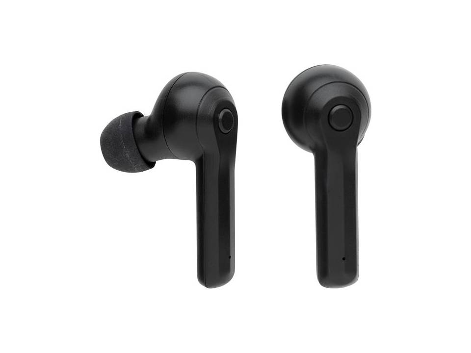 TWS earbuds in wireless charging case 6