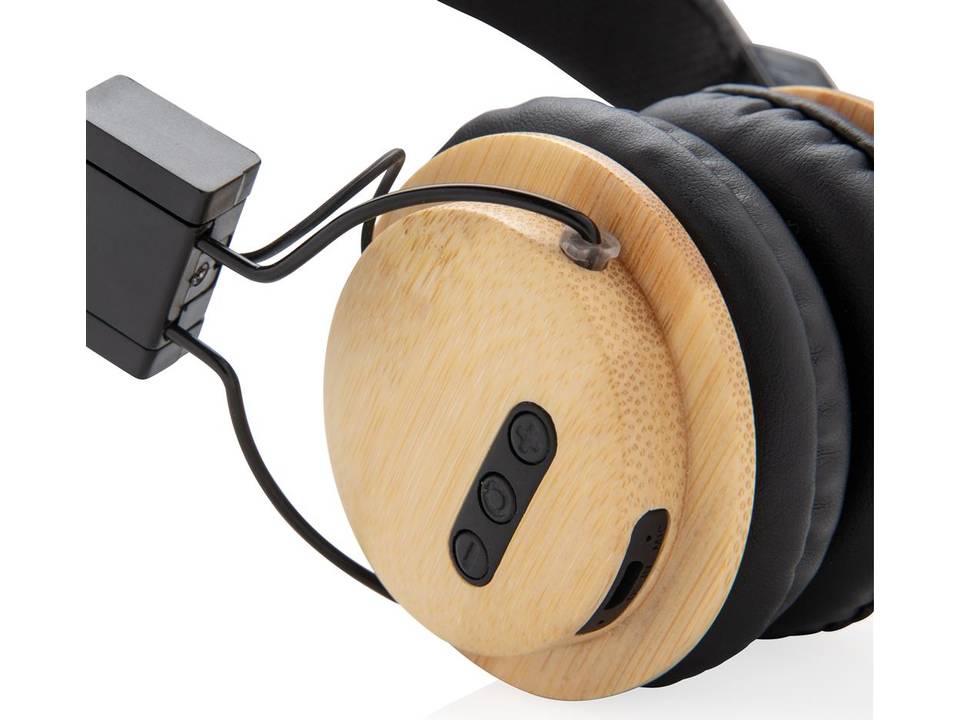 Bamboo wireless headphone 4