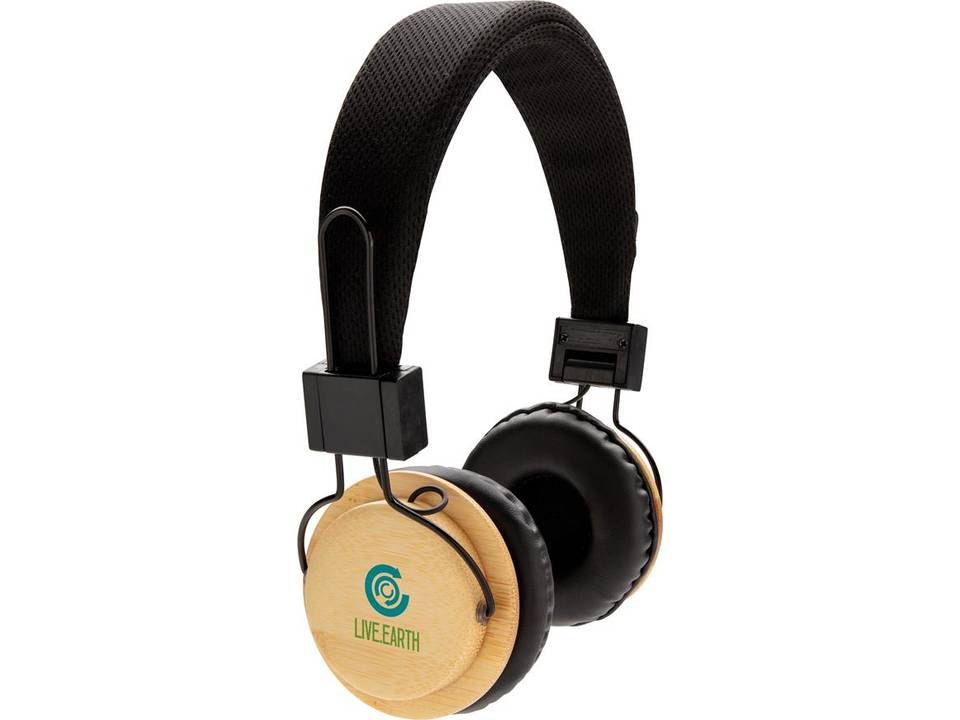 Bamboo wireless headphone 5
