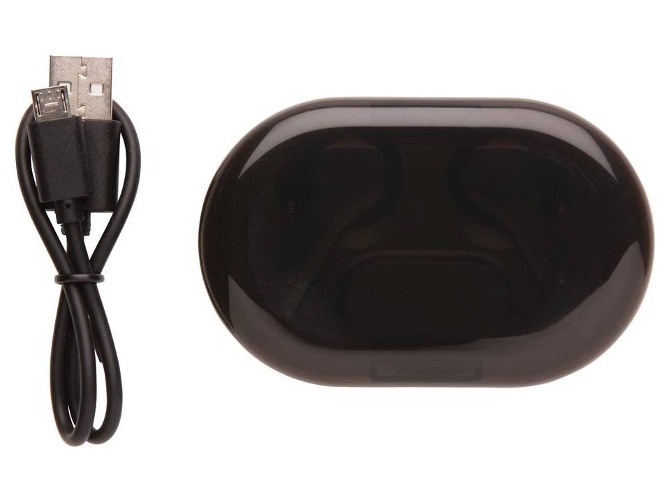 Light up TWS earbuds in charging case 4