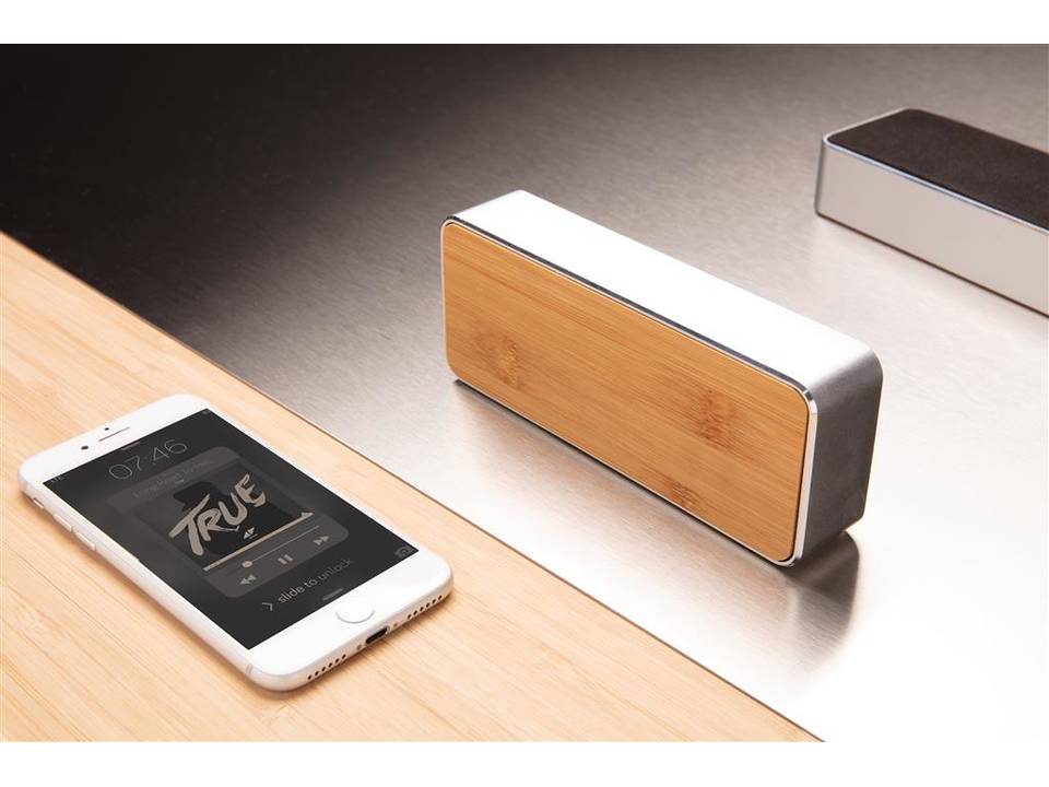 Nevada Bamboo 3W wireless speaker 8