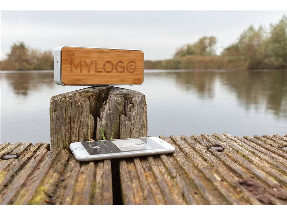 Nevada Bamboo 3W wireless speaker 7